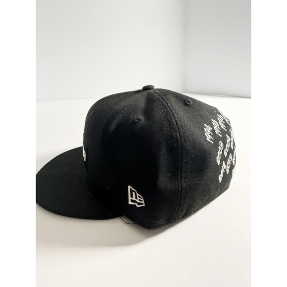 Supreme New Era Box Logo Champions Black SS21 (Used) 7 3/4